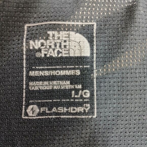 North Face Men's FlashDry Performance T-Shirt Black Large Athletic Workout Top - Picture 3 of 13